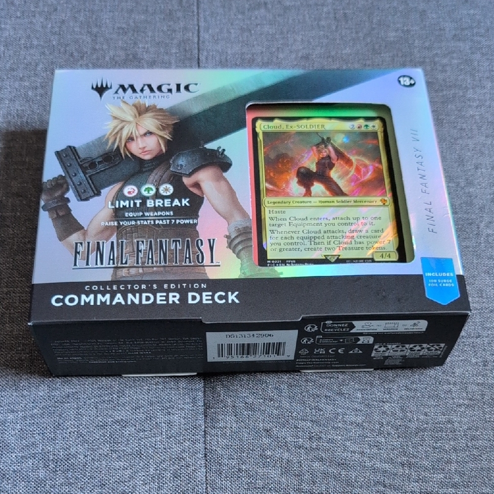 Final Fantasy Collector's Edition Commander Deck LIMIT BREAK